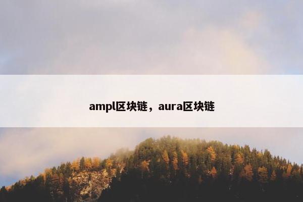 ampl区块链，aura区块链