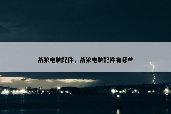 战狼电脑配件，战狼电脑配件有哪些