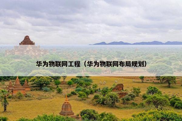 华为物联网工程（华为物联网布局规划）
