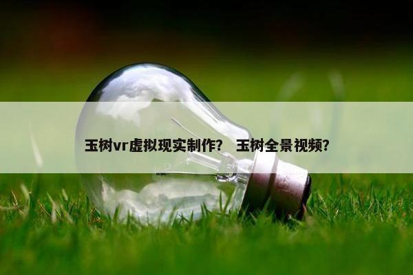 玉树vr虚拟现实制作？ 玉树全景视频？
