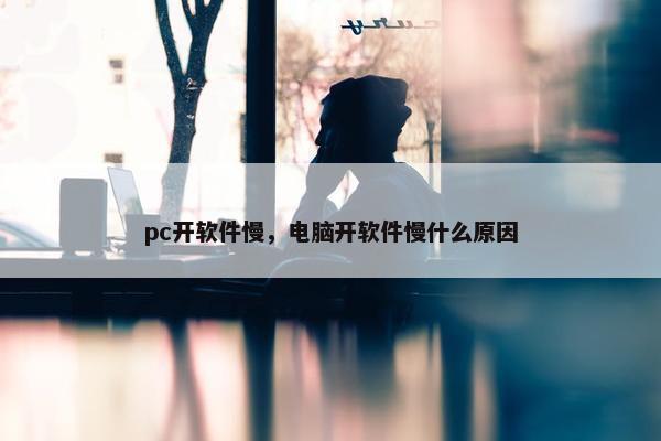 pc开软件慢，电脑开软件慢什么原因