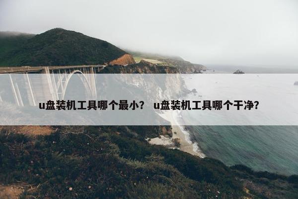 u盘装机工具哪个最小？ u盘装机工具哪个干净？