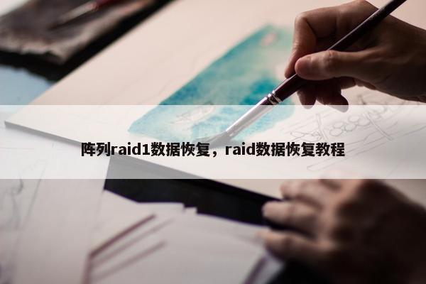 阵列raid1数据恢复，raid数据恢复教程