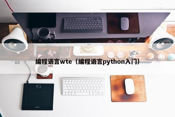 编程语言wte（编程语言python入门）