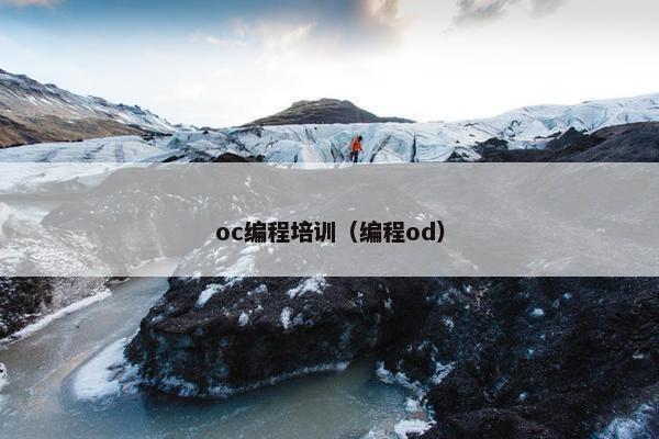 oc编程培训（编程od）
