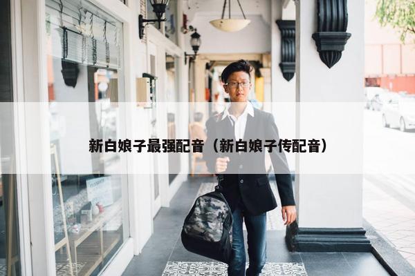 新白娘子最强配音（新白娘子传配音）