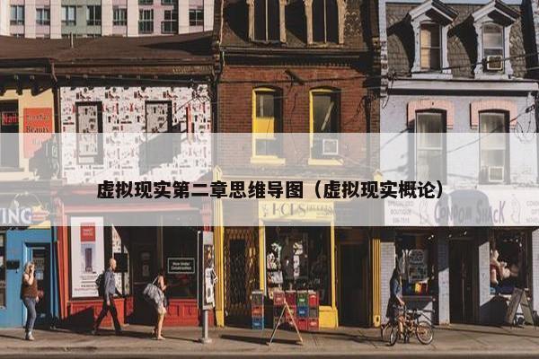 虚拟现实第二章思维导图（虚拟现实概论）