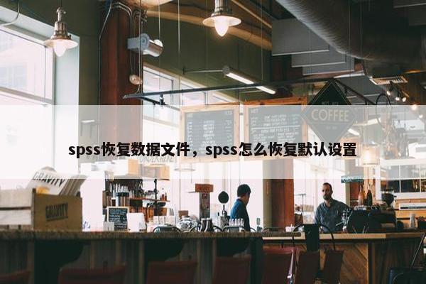 spss恢复数据文件，spss怎么恢复默认设置
