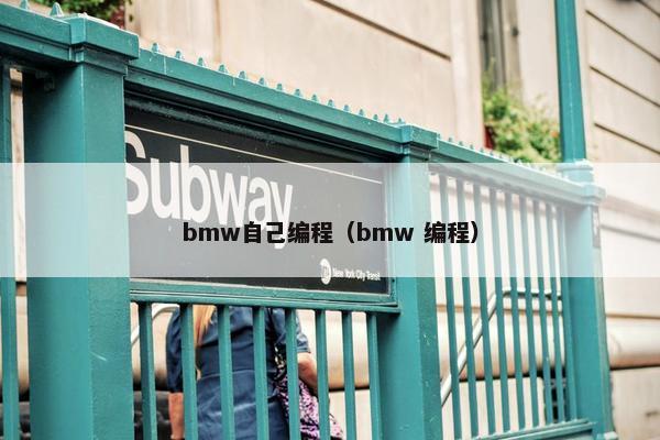 bmw自己编程（bmw 编程）