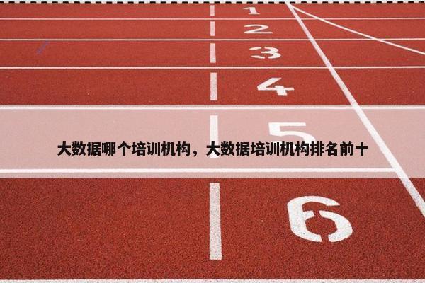 大数据哪个培训机构，大数据培训机构排名前十