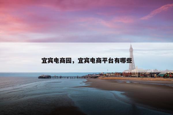 宜宾电商园，宜宾电商平台有哪些