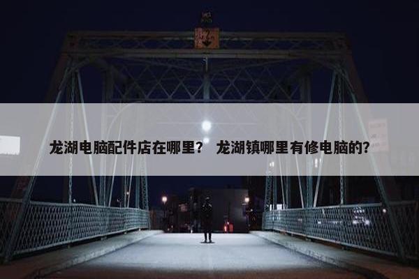 龙湖电脑配件店在哪里？ 龙湖镇哪里有修电脑的？