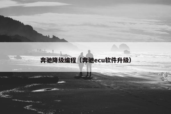 奔驰降级编程（奔驰ecu软件升级）
