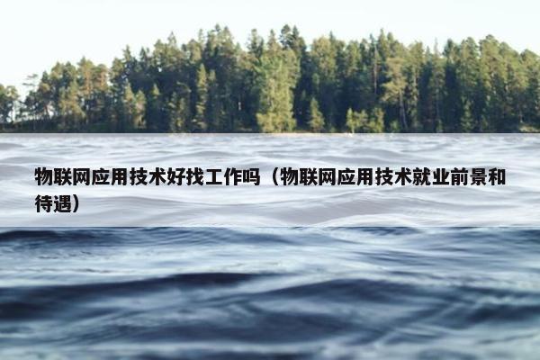物联网应用技术好找工作吗（物联网应用技术就业前景和待遇）