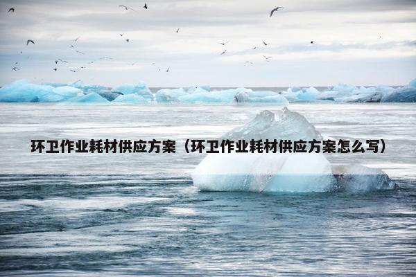 环卫作业耗材供应方案（环卫作业耗材供应方案怎么写）