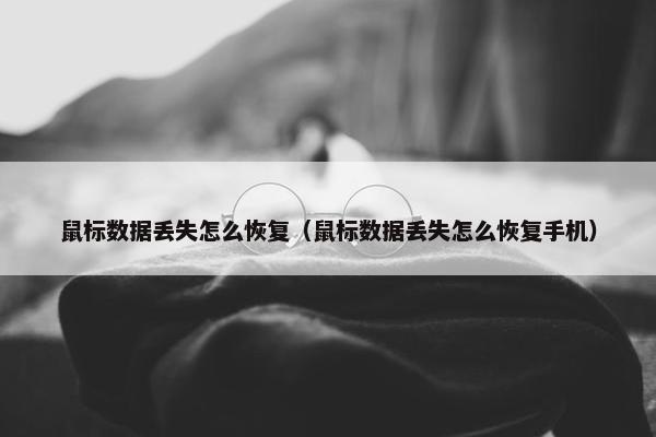 鼠标数据丢失怎么恢复（鼠标数据丢失怎么恢复手机）