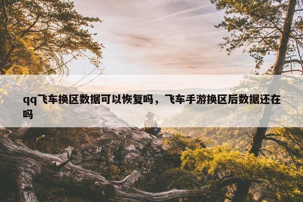 qq飞车换区数据可以恢复吗，飞车手游换区后数据还在吗