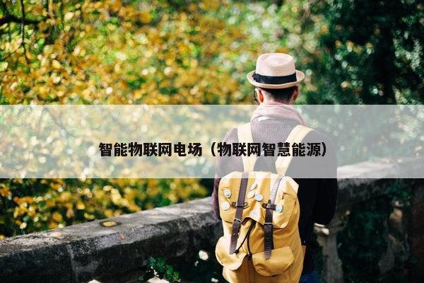智能物联网电场（物联网智慧能源）