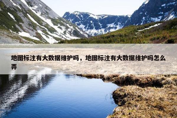 地图标注有大数据维护吗，地图标注有大数据维护吗怎么弄