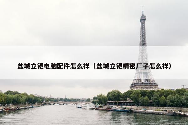 盐城立铠电脑配件怎么样（盐城立铠精密厂子怎么样）