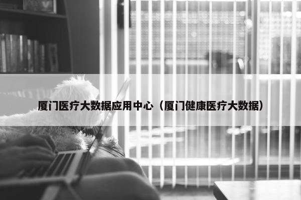 厦门医疗大数据应用中心（厦门健康医疗大数据）