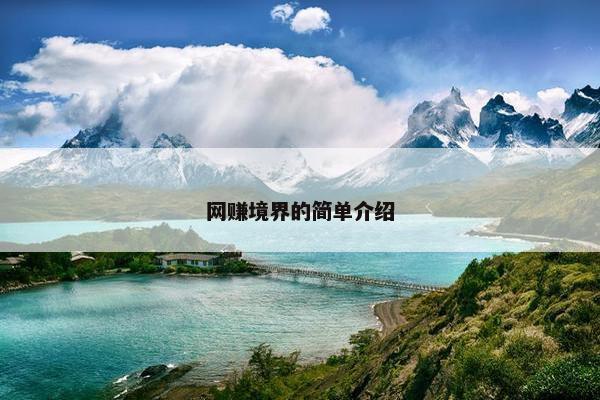 网赚境界的简单介绍