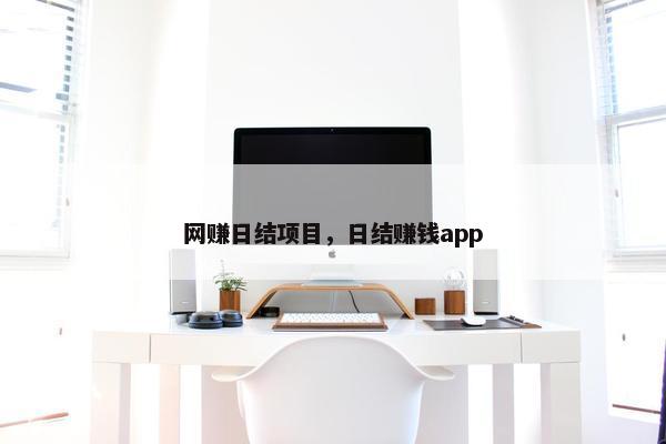 网赚日结项目，日结赚钱app