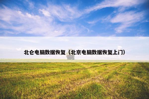 北仑电脑数据恢复（北京电脑数据恢复上门）