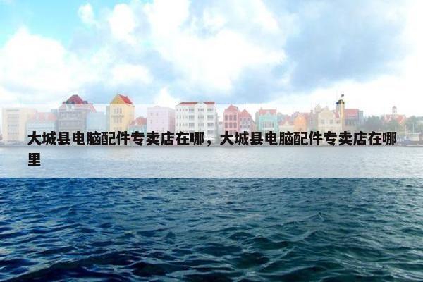 大城县电脑配件专卖店在哪，大城县电脑配件专卖店在哪里