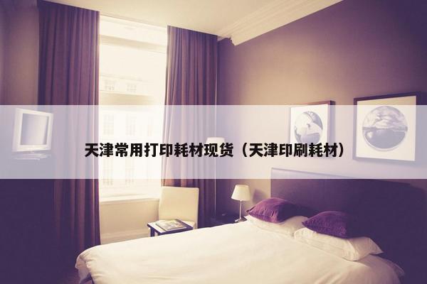 天津常用打印耗材现货（天津印刷耗材）