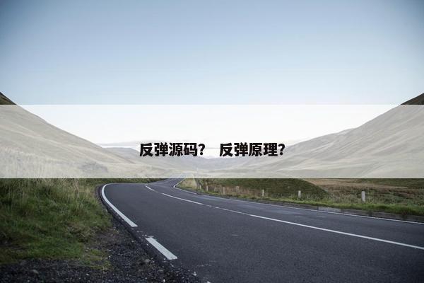 反弹源码? 反弹原理? 反弹源码? 反弹原理?