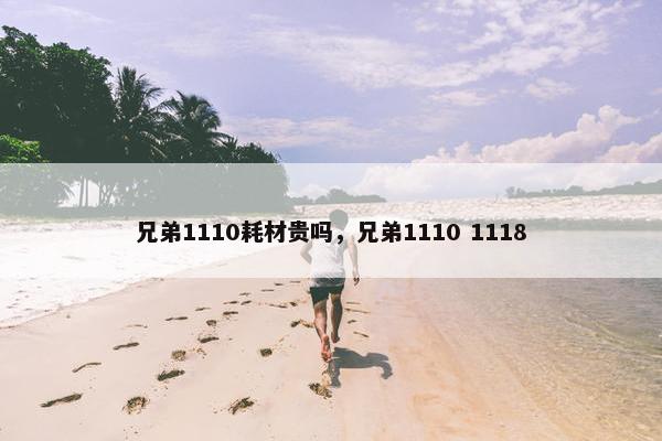 兄弟1110耗材贵吗，兄弟1110 1118