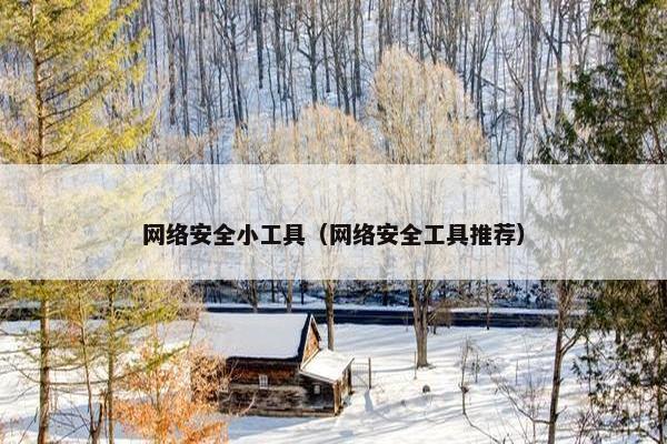 网络安全小工具（网络安全工具推荐）