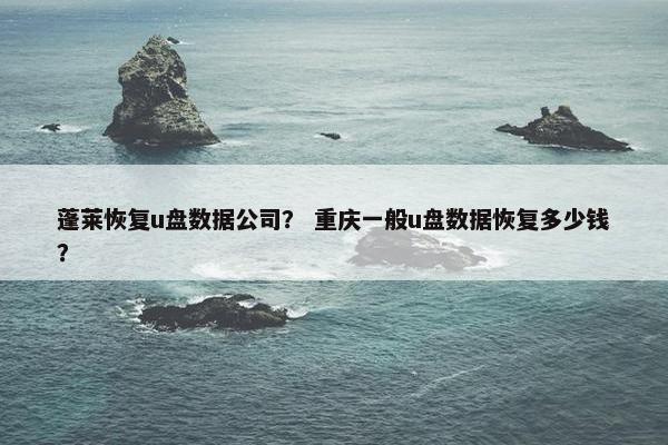 蓬莱恢复u盘数据公司？ 重庆一般u盘数据恢复多少钱？