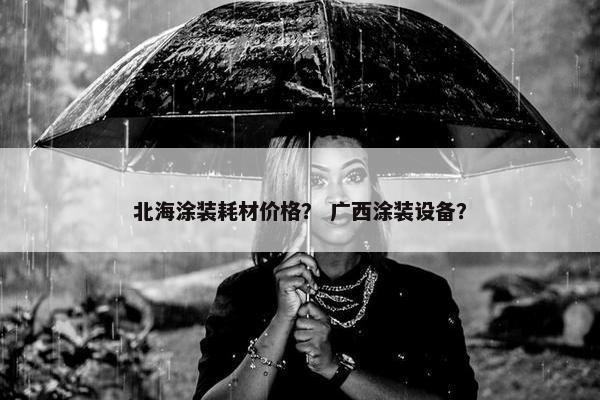 北海涂装耗材价格？ 广西涂装设备？