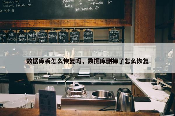 数据库丢怎么恢复吗，数据库删掉了怎么恢复