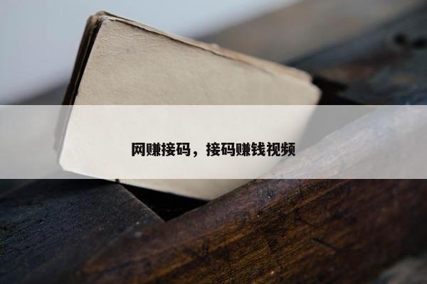 网赚接码，接码赚钱视频