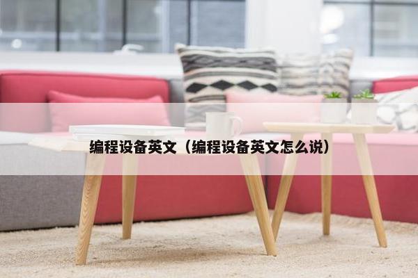 编程设备英文（编程设备英文怎么说）