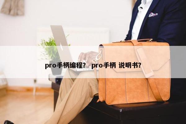 pro手柄编程？ pro手柄 说明书？