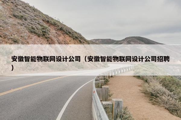 安徽智能物联网设计公司（安徽智能物联网设计公司招聘）