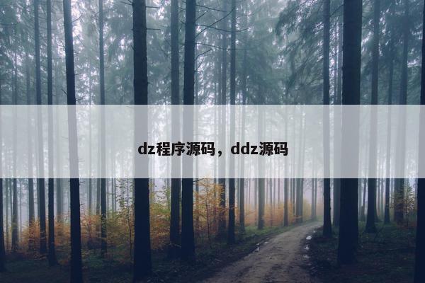 dz程序源码，ddz源码