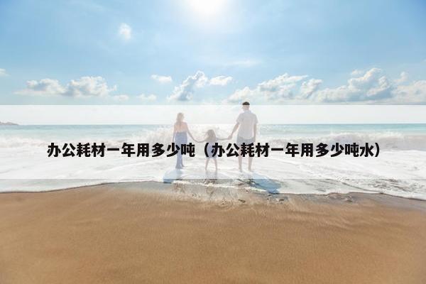 办公耗材一年用多少吨（办公耗材一年用多少吨水）