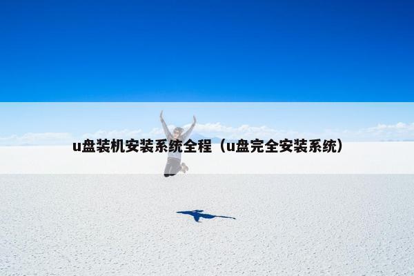 u盘装机安装系统全程（u盘完全安装系统）