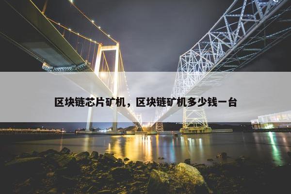 区块链芯片矿机，区块链矿机多少钱一台