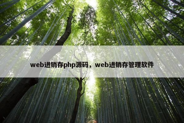 web进销存php源码，web进销存管理软件