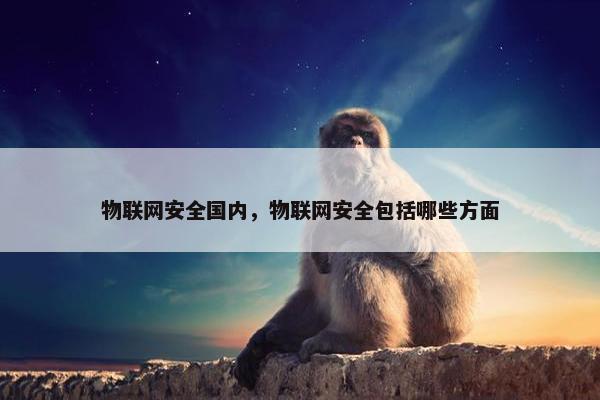物联网安全国内，物联网安全包括哪些方面