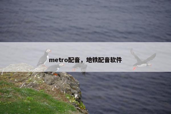 metro配音,地铁配音软件 metro配音,地铁配音软件