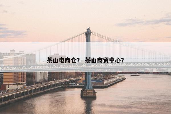 茶山电商仓？ 茶山商贸中心？