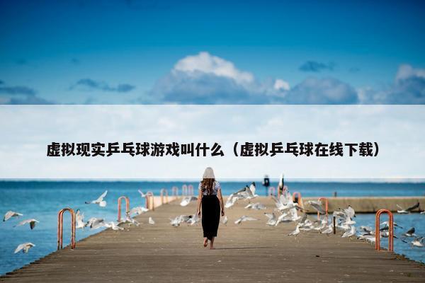 虚拟现实乒乓球游戏叫什么（虚拟乒乓球在线下载）