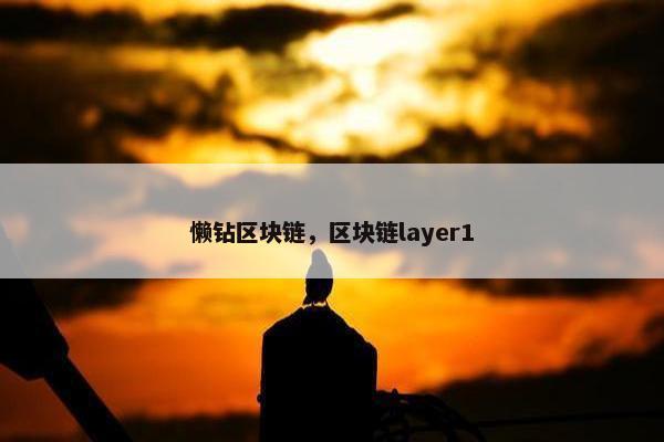 懒钻区块链，区块链layer1